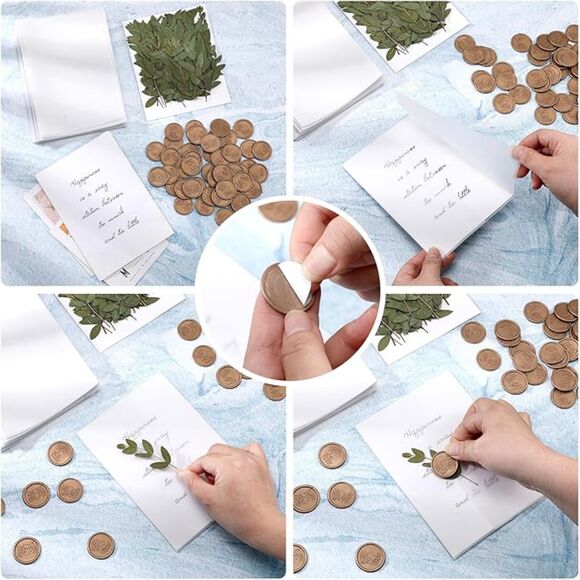 50 Set Invitations Wraps Set - Picture 4 of 4